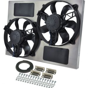 Dual RAD Fan w/Alum Shroud Assembly DER16833