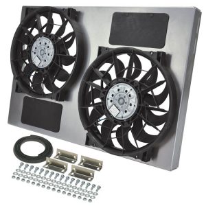 Dual RAD Fan w/Alum Shroud Assembly DER16837