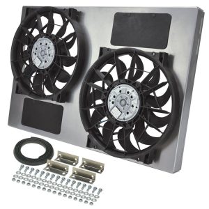 Dual RAD Fan w/Alum Shroud Assembly DER16842