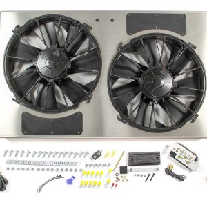 PWM Dual RAD Fan/ Aluminum Shroud Assembly DER66838