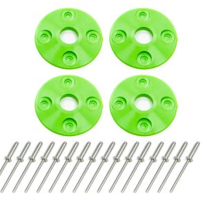 Scuff Plate Plastic 4pk Xtreme Green DOM1202-XG
