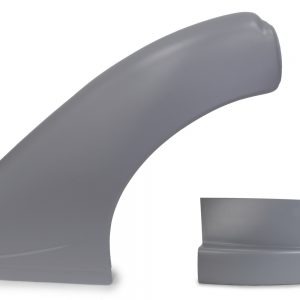 Dominator Late Model Flare Left Gray DOM2302-GRY