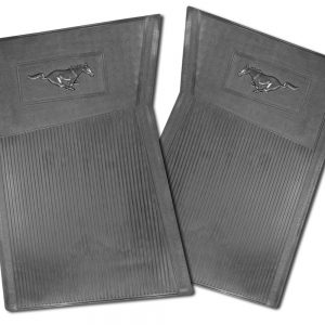 65-66 Mustang Pony Floor Mats Black DRAC5ZZ-6513086-BK