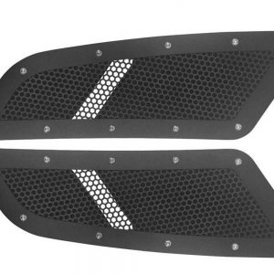 15- Black Speed Mesh H ood Vents DRAFR3Z-16C630-BK
