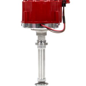 Racing Distributor SBC Red Cap w/o Vacuum Adv DUI127212RD