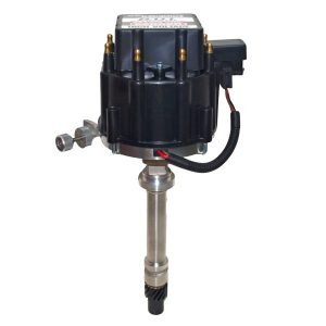 Racing Distributor SBC w / Instant Timing Knob Bk DUIITK127212BK