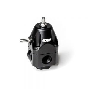 Adj. Fuel Pressure Reg. Dual 6an Inlet & Outlet DWK6-1002-FRB
