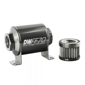 Fuel Filter 8an Female ORB Ports 70mm Length DWK8-03-070-010K