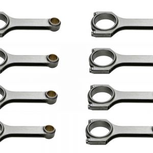SBC 4340 Forged H-Beam Rods 6.125 w/L19 Bolts EAGCRS6125B3DL19