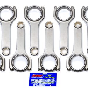 SBC 4340 Forged H-Beam Rods 6.200 w/L19 Bolts EAGCRS6200B3DL19
