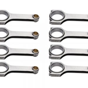 SBC 4340 Forged H-Beam Rods 6.300 w/L19 Bolts EAGCRS6300B3DL19