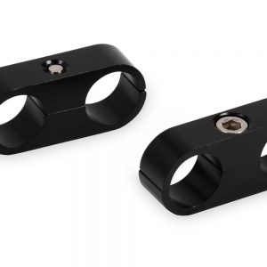 9/16 Hose Separator 2pk Billet Aluminum - Black EAR167509ERL