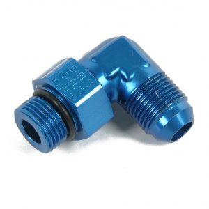 #6 Male 90 Deg to Male Swivel 9/16-18 O-Ring EAR949006ERL