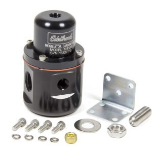 Fuel Pressure Regulator Bypass Style 160GPH Blk EDE174133