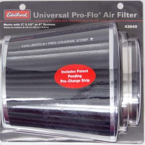 Pro-Flo Air Filter Cone 6.70 Tall Black/Chrome EDE43640