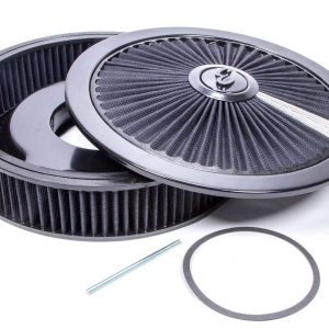 Air Cleaner Kit - 14in Dia. Breathable - Black EDE43662