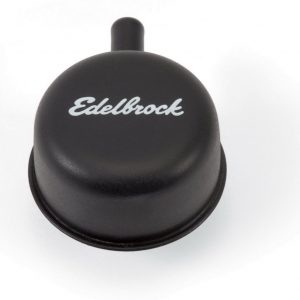 Round Cap w/Nipple Black EDE4413