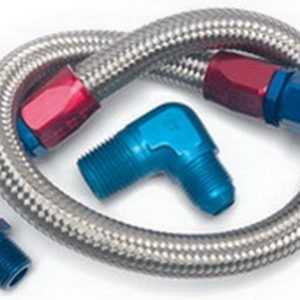 22in Braided Fuel Line Kit EDE8122