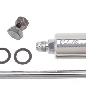 Polished Fuel Line & Filter Kit EDE8131