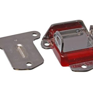 58-72 Chevy Chrome Motor Mount W/ Red Pad ENE3-1115R