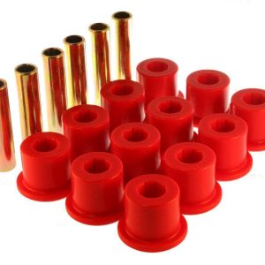 Chevy Rear Spring Bushing Set Red ENE3-2106R