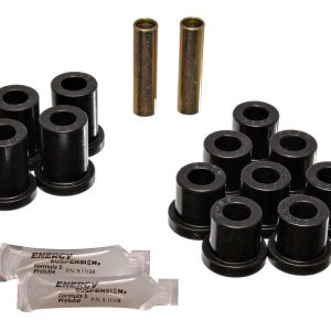 56-57 Chevy Rr Spring Bush Set Black ENE3-2119G