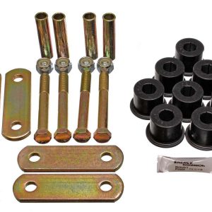 67-81 Camaro Shackle Set w/o Sprng Bush Black ENE3-2135G