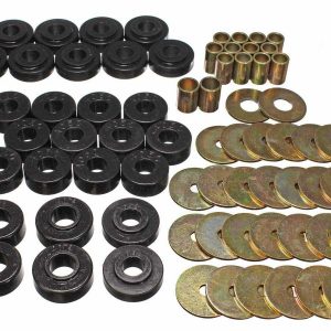 65-67 Chevy Body Mounts Black ENE3-4111G