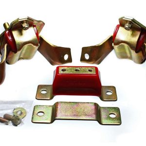 5.0L Mustang Motor Mounts & Trans- Red ENE4-1124R