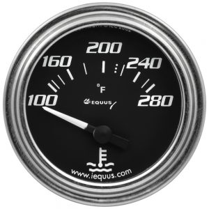 2.0 Dia Water Temp Gauge Chrome  100-280 EQUE7262