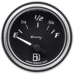 2.0 Dia Fuel Level Gauge Chrome EQUE7362