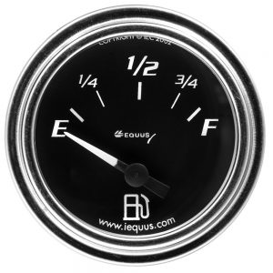 2.0 Dia Fuel Level Gauge Chrome EQUE7363