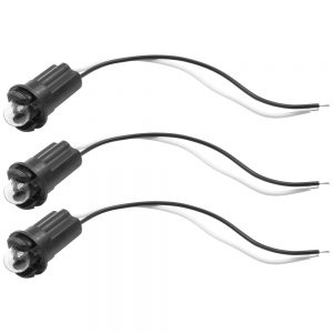 Light Bulb & Socket Assembly 3pk Push-In EQUE9904