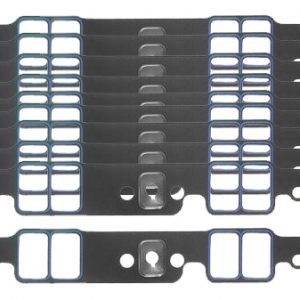 SBC Intake Gaskets 10pk Stock Port 1.23 x 1.99 FEL1256B