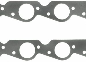 BB Chevy Exhaust Gaskets ROUND LARGE RACE PORTS FEL1412