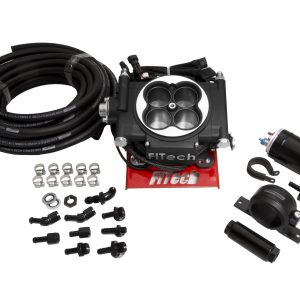 Go EFI 4 Master Kit System Black Finish FIT31002