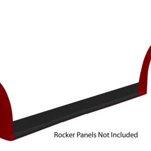 MD3 Wheel Flares Dirt Red Left FIV007-261-RL