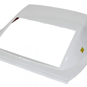 2019 LM Ultraglass Rear Greenhouse White FIV11002-51513-W