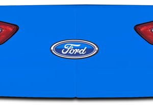 ABC Bumper Cover Plastic Blue FIV460-450-CB
