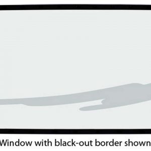 88 Monte Rear Window Flat .093 Uncoated FIV600-6101