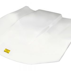 Composite Hood White 2.5in Scoop FIV660-3303-W