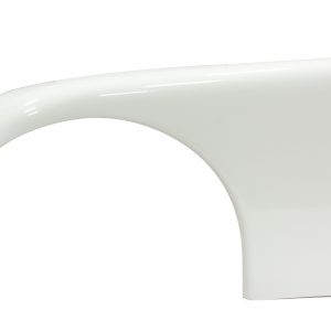 ABC Fender Ultraglass White Left 10in Tires FIV663-240-WL