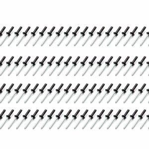 Sm Hd Rivet Black Multi -grip 100pk FIV814B-100S