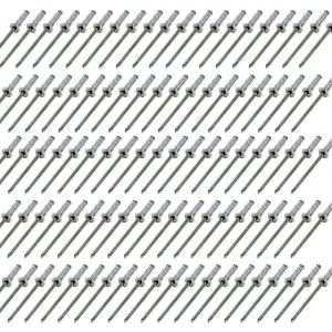 Small Head Rivet Silver 100pc 1/8in FIV815-100S