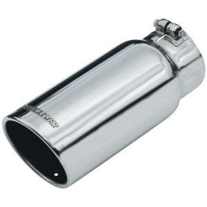 S/S Exhaust Tip - 5in Dia. - 4in Pipe FLO15368