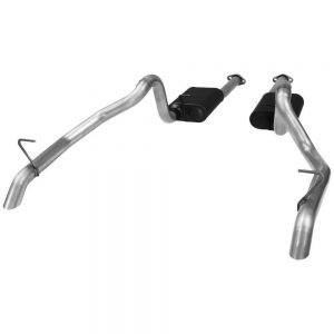 A/T Exhaust System - 86-93 Mustang FLO817116