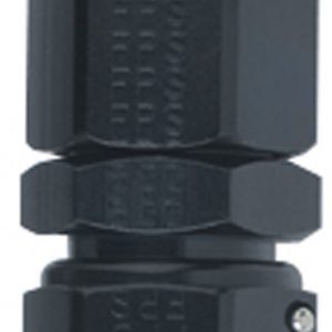 Hose Fitting #8 Straight Black FRG100108-BL