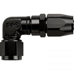 Hose Fitting #20 90 Degr Black - Low Pro-File FRG109120-BL