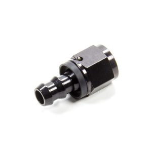 Hose Fitting Push Lock #10 Str to #8 Hose Black FRG200109-BL