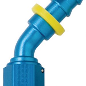 Hose Fitting #8 45 Deg Push Lock FRG204508